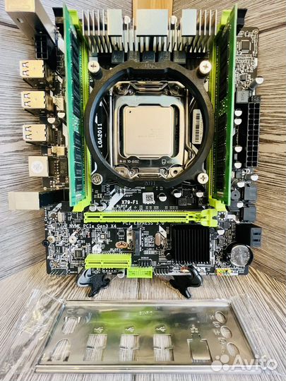 Комплект X79 2011 Xeon E5 4640 16gb DDR3