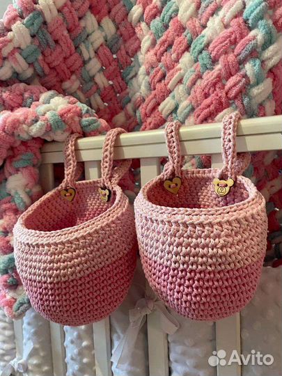 Плед + корзинки
