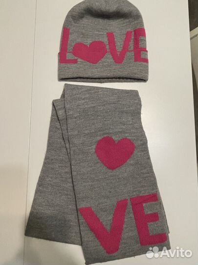 Комплект шапка и шарф