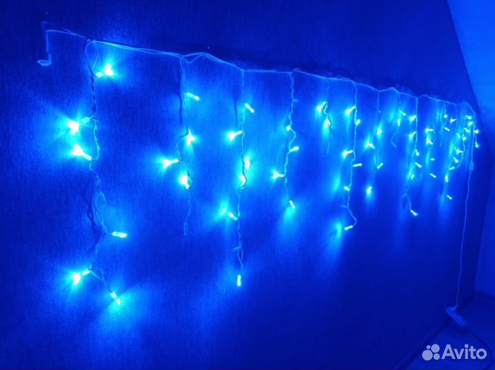 Гирлянда уличная бахрома