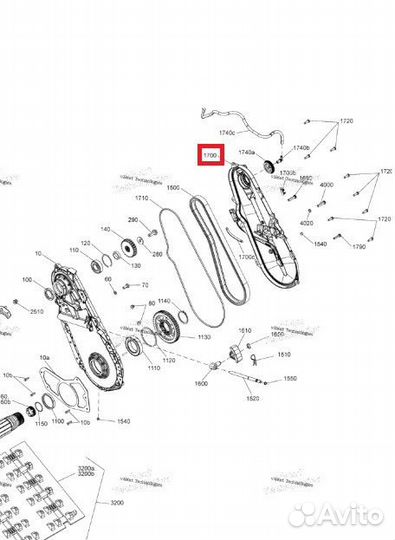 504154167 зведочка нижняя 53 Ski-Doo