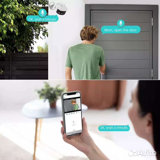 Камера видеонаблюдения панорамная