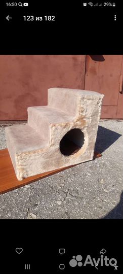 Ступеньки для собак с домиком новые