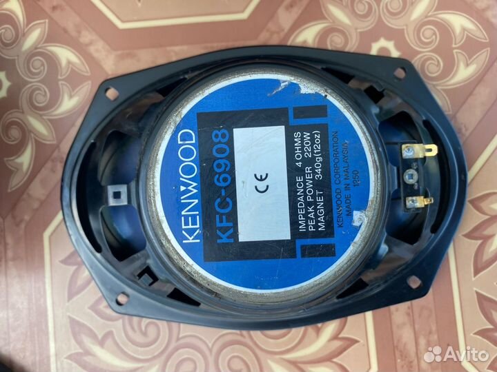 Колонки Kenwood KFC-6908