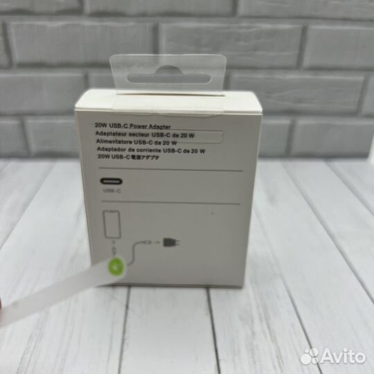 Адаптер apple 20w