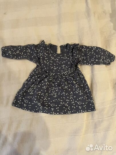 Три платья на 74 см sela zara