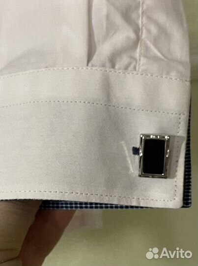 Новая Стильная рубашка Турция с запанками 116/120