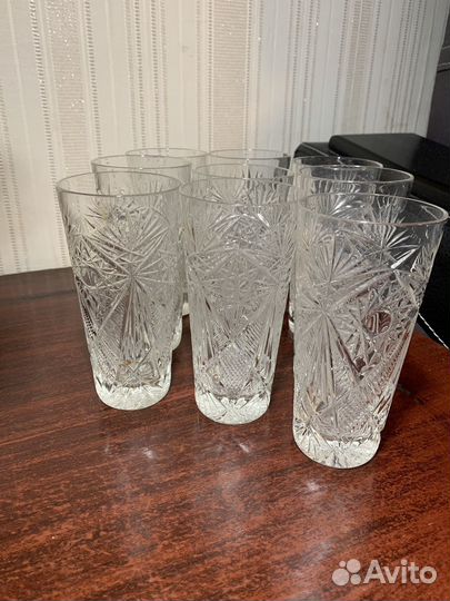 Хрустальные фужеры бокалы СССР