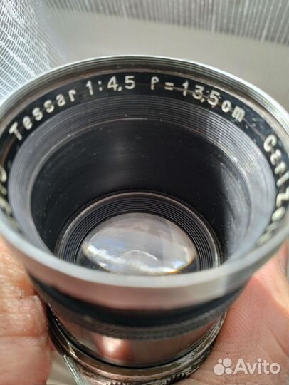 Объектив Carl zeiss Tessar 1940 года