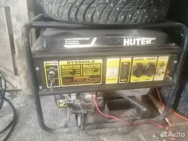 Генератор бензиновый 5 квт бу