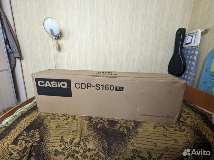 Casio CDP S160 BK, Цифровое пианино, чёрное