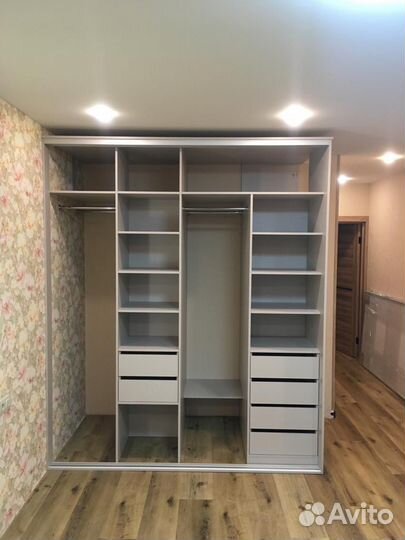 Шкафы купе гардеробная на заказ