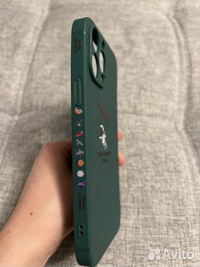 Тонкий силиконовый чехол iPhone 13 pro max