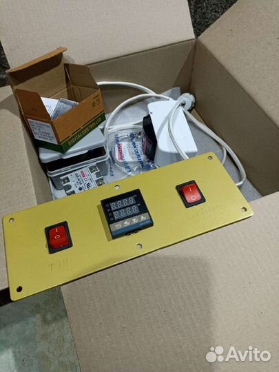 Комплект для коптильни две кнопки и розетка