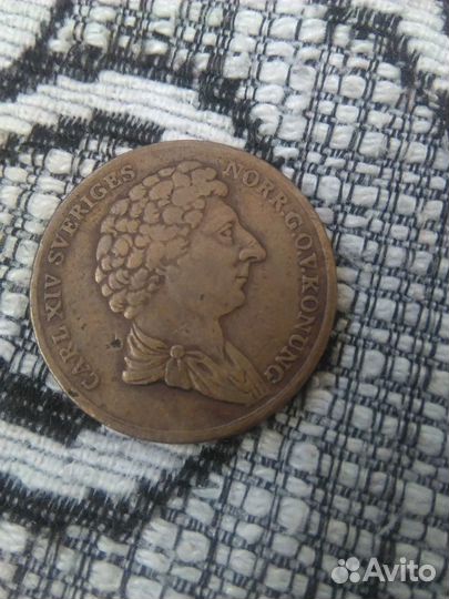 1/2 скиллинга Швеция