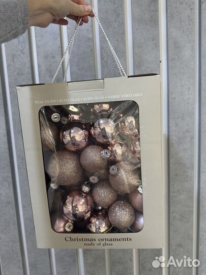 Елочные игрушки стекло