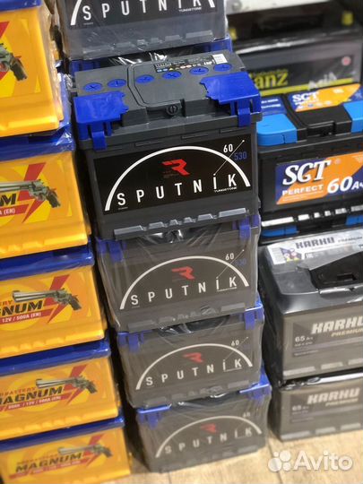 Аккумулятор 60ач для Поло Рапид Солярис Рио