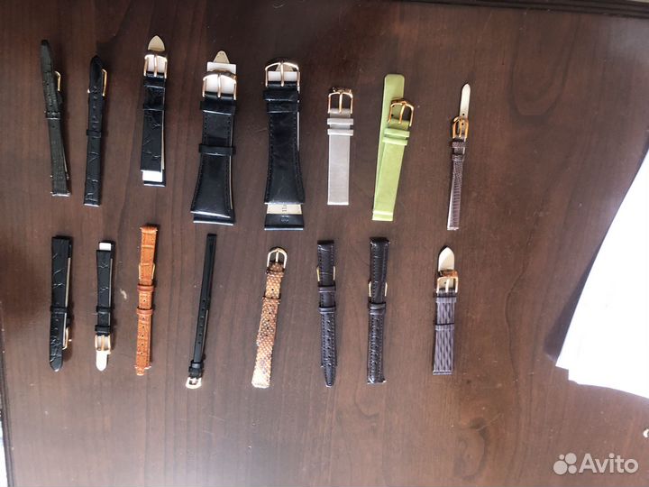 Ремешки для часов женские и мужские