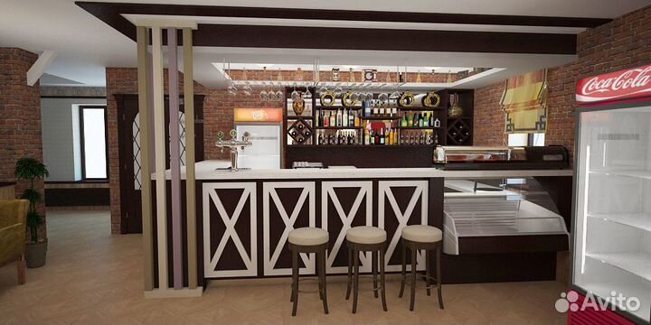 Барная стойка для кафе бу