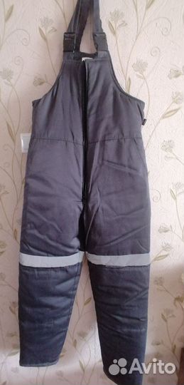 Полукомбинезон зимний, мужской, рабочий, р. 48