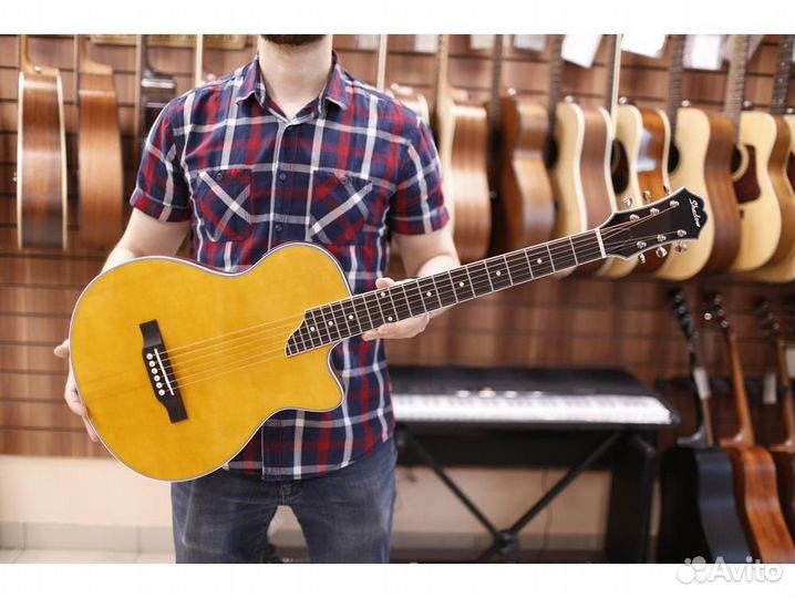 Shadow CA-44N - электро-акустическая гитара, цвет