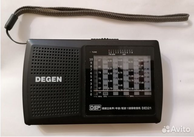 Радиоприемник Degen DE321 (DSP) купить в Москве | Электроника | Авито