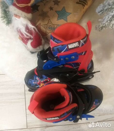 Коньки nordway spider-MAN раздвижные от 26 до 31 р