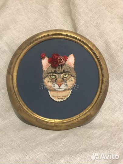 Вышивка гладью