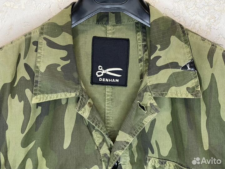 Камуфляжная куртка Denham М-65 оригинал, L/XL