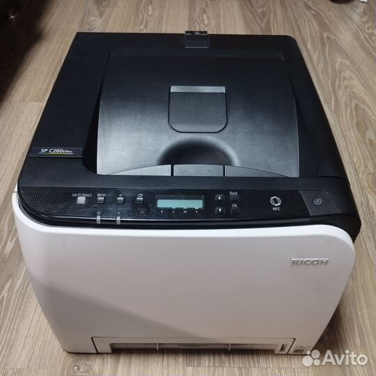 Цветной лазерный принтер ricoh SP C260Dnw