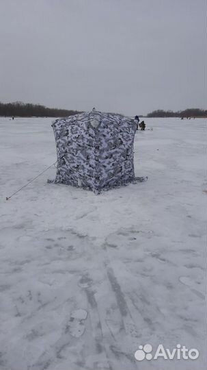 Палатка-куб для зимней рыбалки