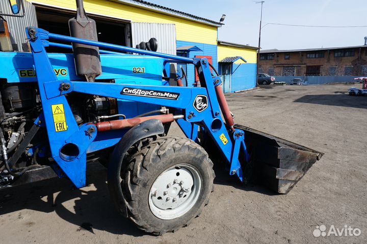 Фронтальный погрузчик пку-0,8 для мтз-80-82