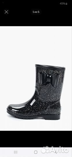 Детские резиновые сапоги