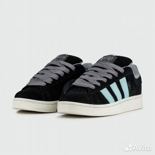 Кроссовки Adidas Campus 00s Black Blue Str