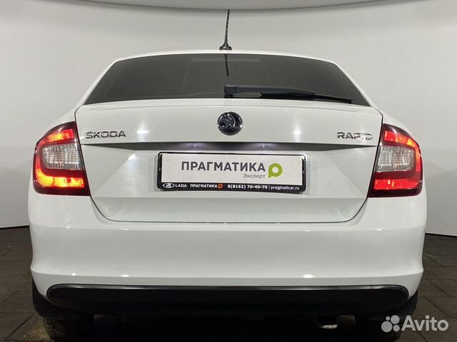 Skoda Rapid 1.6 МТ, 2019, 110 200 км