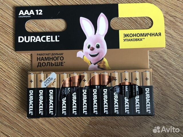 Батарейки дюрасел