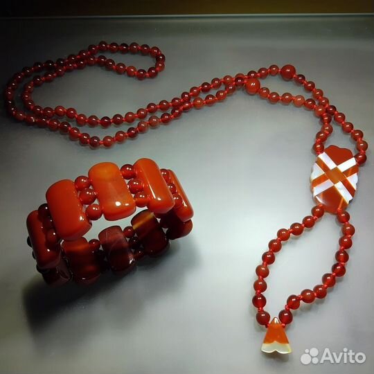 Сердолик натуральный