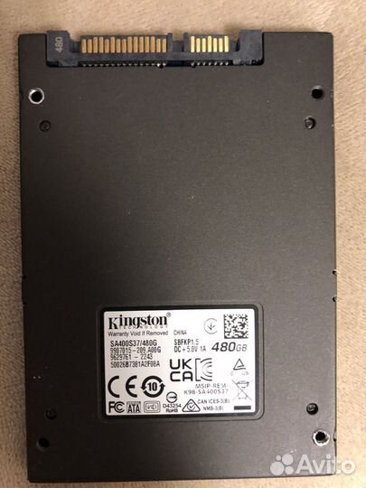 Ssd Kingston a400 480gb