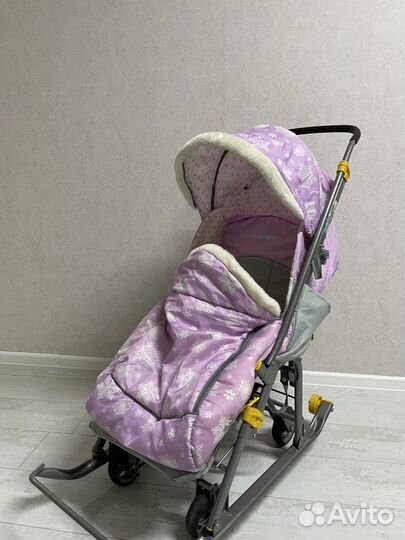 Коляска санки