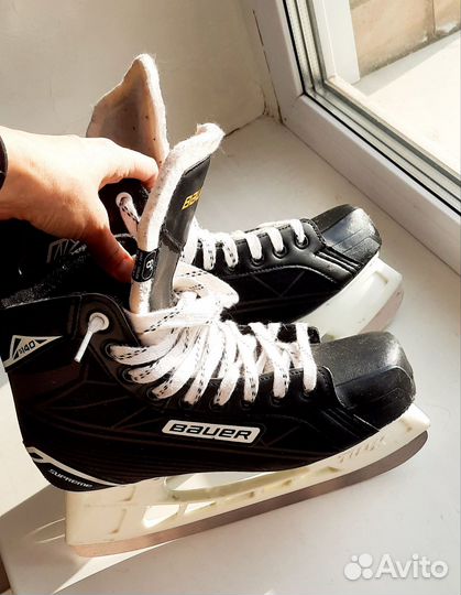 Хоккейные коньки bauer 43 размер
