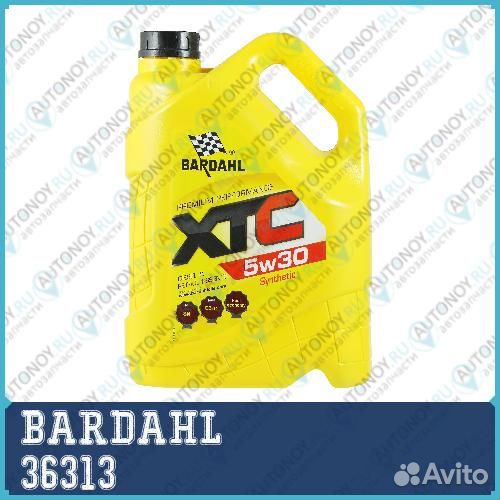 Масло моторное полусинтетическое bardahl XTC 5W-30 SN/C3 5л bardahl 36313 1шт