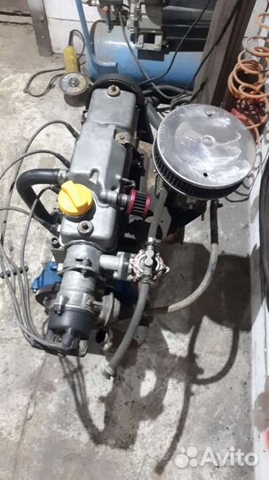 Двигатель в сборе ваз 21083 карб. Отл. состояние