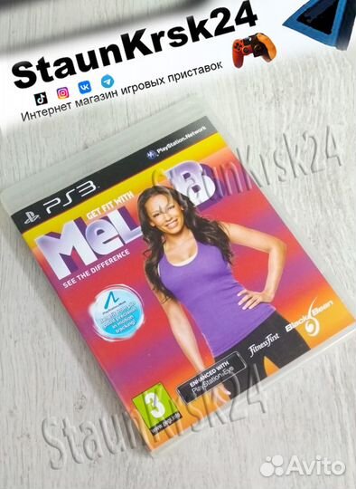 Get Fit with mel b лиц диск Ps3