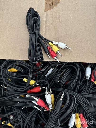 Кабель 3.5 mm jack - RCA x3