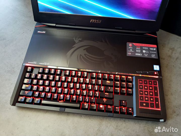 Монстр MSI GT83VR - 18.4 дюймов и 2 видеокарты