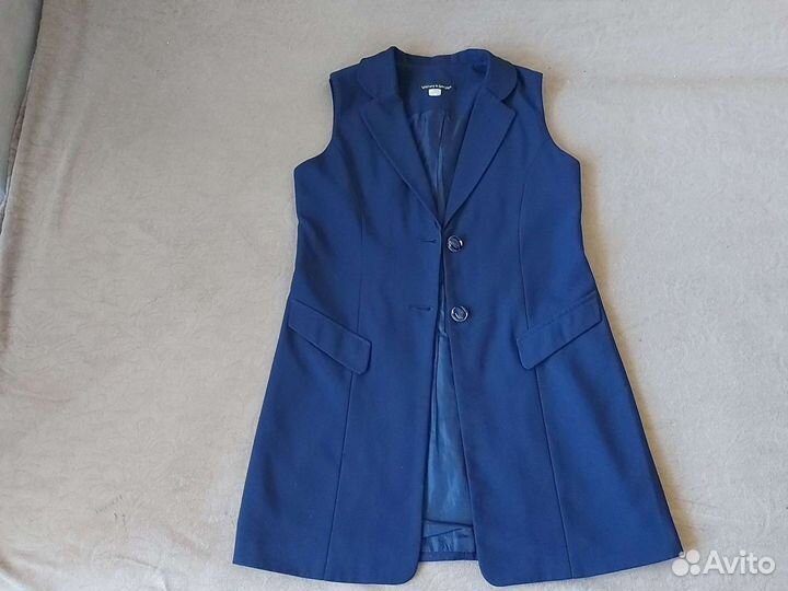 Жилет для девочки школьный