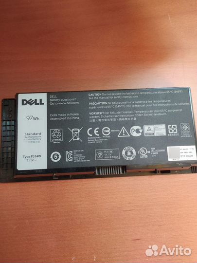 Ноутбук Dell precision m 4800,на запчасти