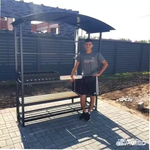 Мангал С печкой под казан