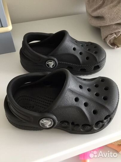 Детские резиновые сабо crocs