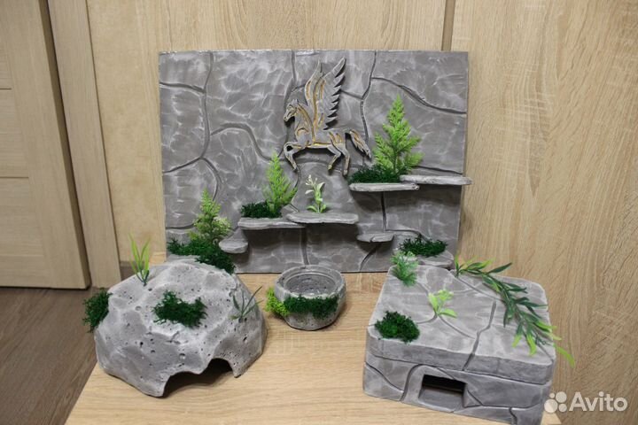 Фон в террариум, задняя стенка для террариума